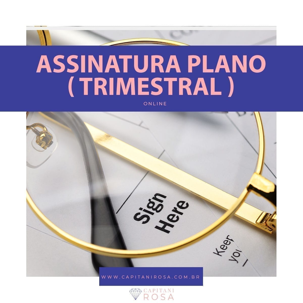 ASSINATURA PLANO TRIMESTRAL